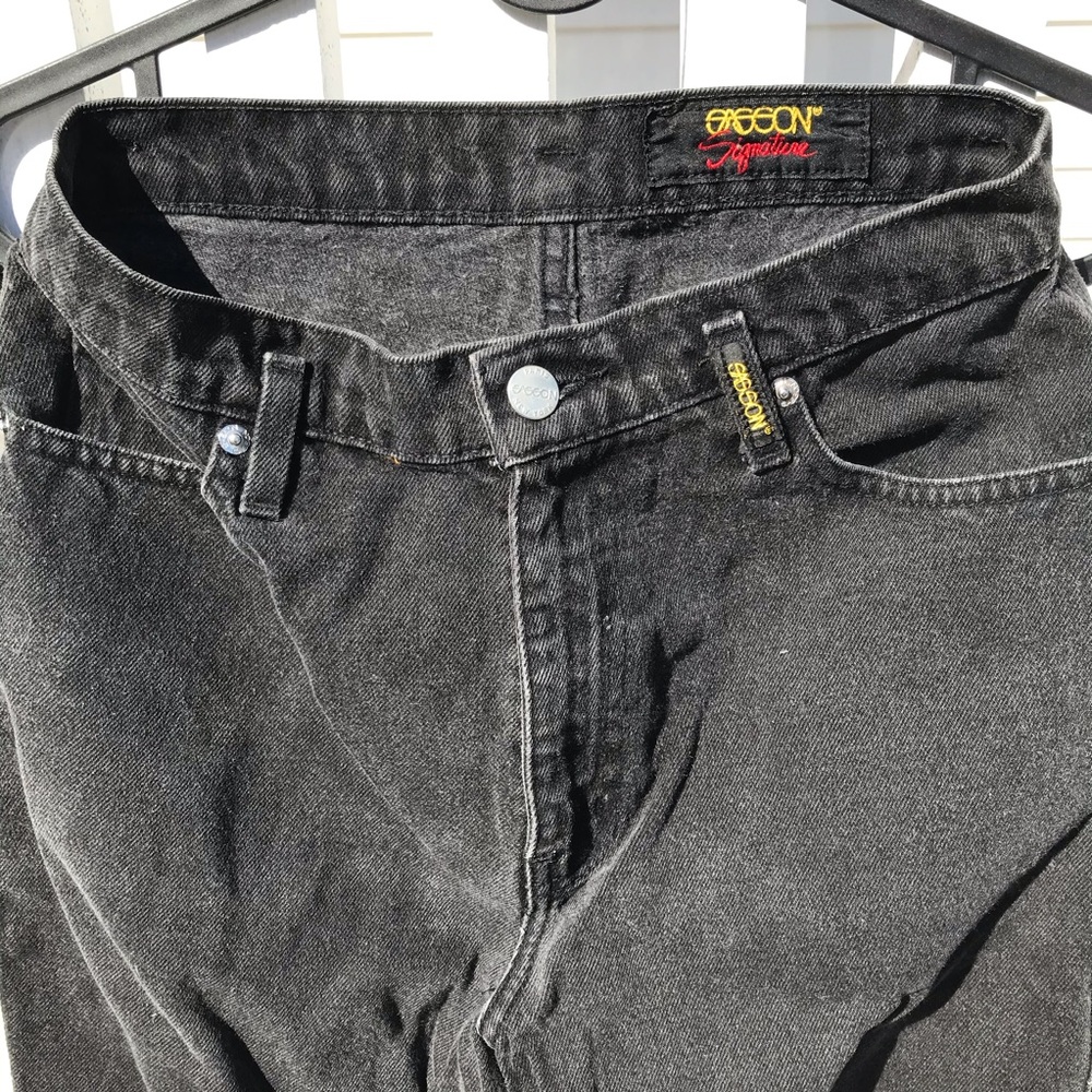 Vintage Sasson Signature Black Mom Jeans